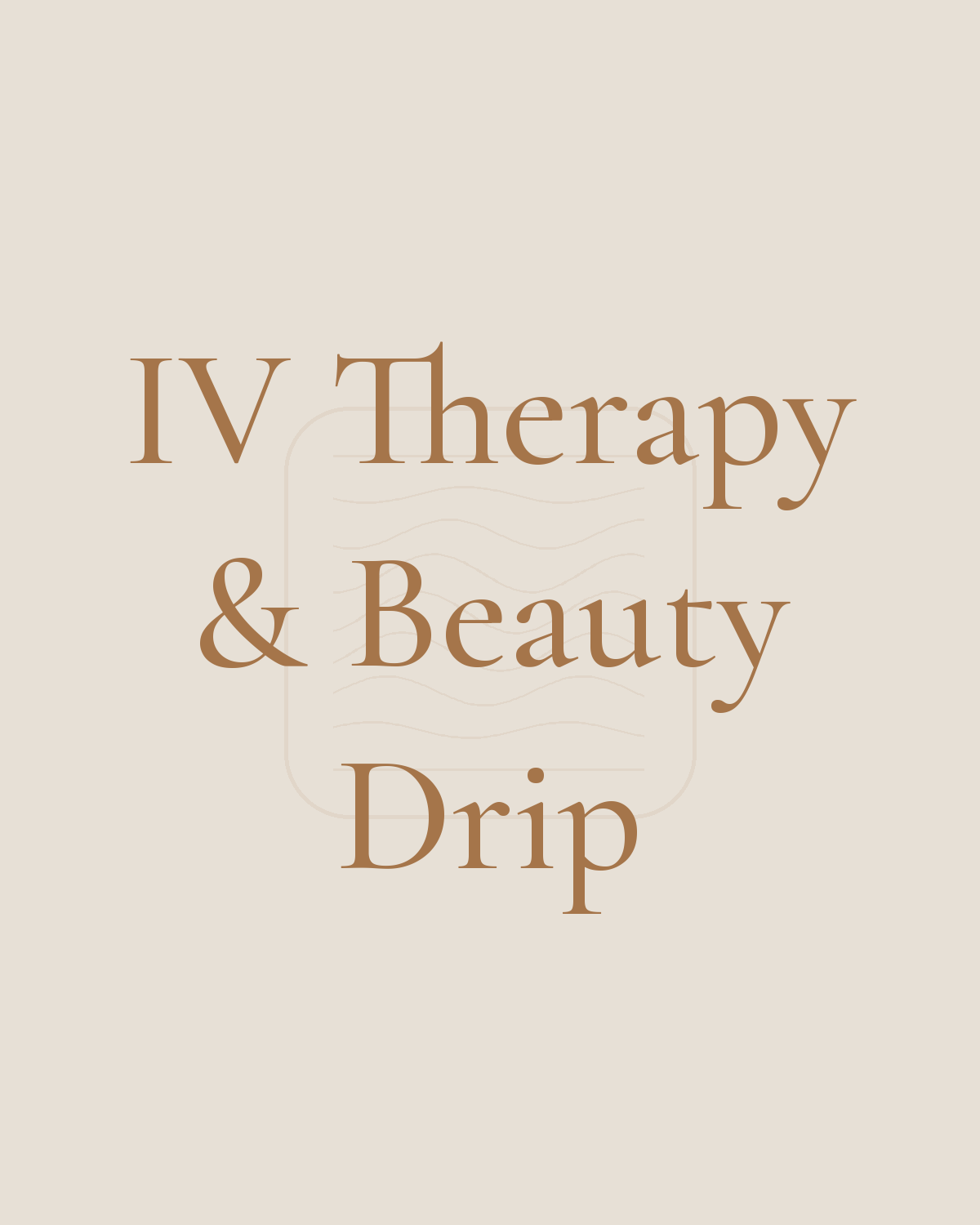 IV Therapy & Beauty Drip